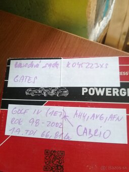 GOLF IV CABRIO 1E7SADA ROZVODU SADU - 6
