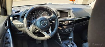 Mazda CX-5 2,2 Diesel, Automat, 4×4 110KW , biela metaliza - 6