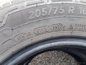 205/75 r16c letné pneumatiky 2ks Michelin - 6