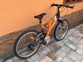 Celoodpružený Detský Horský Bicykel CROSS WIND 24” - 6