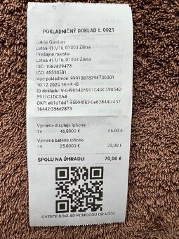 iPhone Xs GOLD 256 GB – TOP STAV / NOVÝ DISPLEJ + BATÉRIA - 6