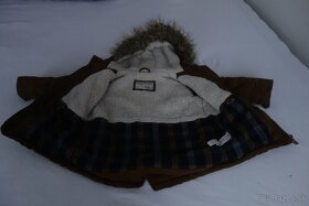 detská zimná bunda - parka veľkosť 98 - 6