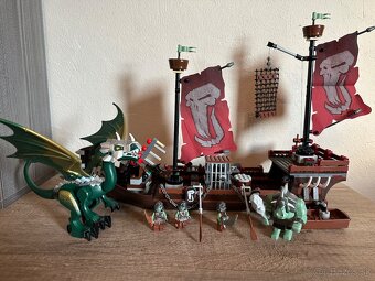 Lego Castle 7048 Troll Warship s navodom - 6