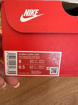 Nike dunk low peach cream - 6