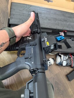 Airsoft AR15 MK18 Alpha + Glock 17 - 6