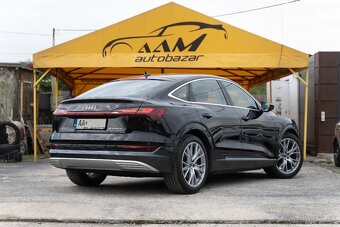 Audi E-tron 55 Sportback -LEN 24tis.km- NEBÚRANÉ - 6