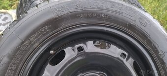 165/70 r14 81T plechové disky s letným obutím - 6