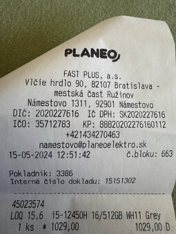 Lenovo LOQ 15,6 i5-12450H 16/512GB WH11 Storm Grey - 6
