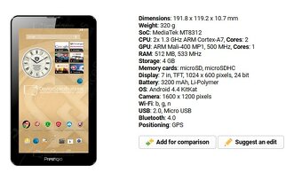 Prestigio Multipad WIZE PMT3037_3G - 6