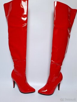 Sexy čižmy nad kolena 37,38,39,40 - 6