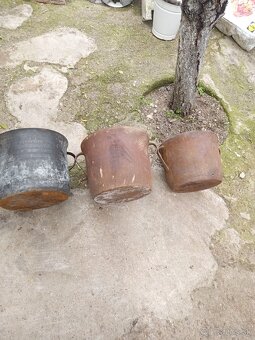 Staré liatinové hrnce - 6