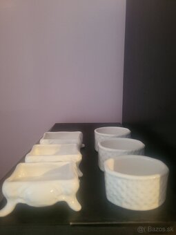 Biele vázičky a popolník - 6