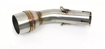 Nové  nerezové  Výfukové  Koleno  / Zvod / Diel / Medzikus - 6