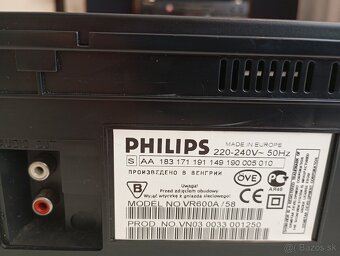 videorekordér PHILIPS VR-600A - 6