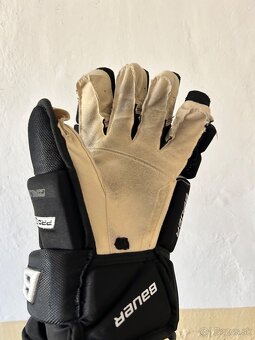 ✅ Hokejové rukavice BAUER PRO SERIES SR - č. 15 - BLACK ✅ - 6