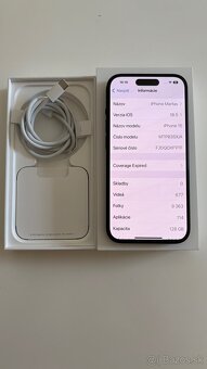 Predám iPhone 15 128gb / záruka do 03/2026 - 6