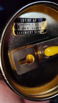 Starožitný luster - svietidlo - lampa - 6