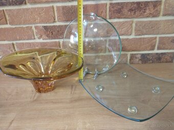 váza, košík, fúkané sklo, misa, hutné sklo - 6