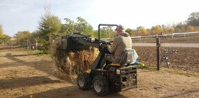 Nové - Mininakladače TUR N520 - príplatkové pneu v cene - 6