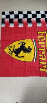 Vlajka, plagát, taška Ferrari - 6
