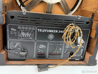 starožitné rádio Telefunken 340WL - 6