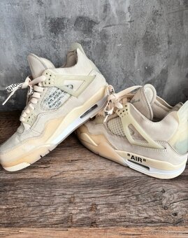 Jordan 4 retro off white sail - 6