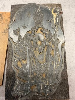 Predam original štočok- matricu sv. Mikulaša - 6