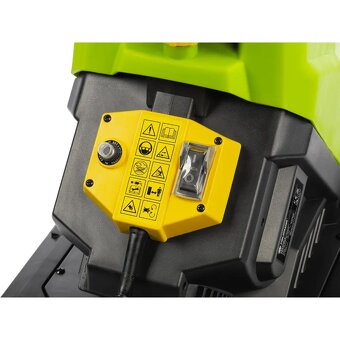 Predám elektrický drvič-2,5kW,Max.priemer polena 4 cm. - 6