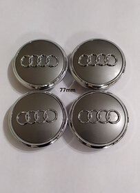 AUDI - stredové krytky disku 61mm, 68 a 77mm - 6