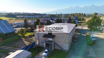 2-podlažná hala s pozemkom 2795 m2 a potenciálom rozvoja v P - 6
