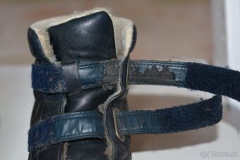 Lurchi Nik Nappa Navy zimné barefoot topánky č.31 - 6