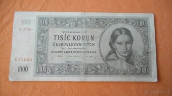 Bankovky ČSR - 20 - 6