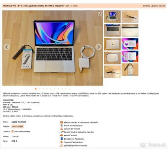 MacBook - ZÁRUKA 6 mesiacov - 6