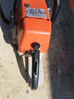 Motorová píla Stihl 034 AV SUPER electronic qvickstop - 6