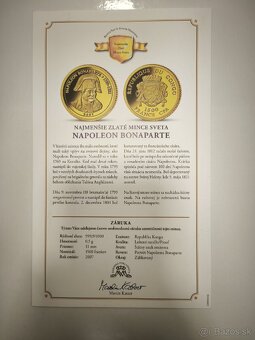 Zlatá minca 999/1000 - 6
