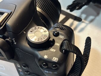 Digitálna zrkadlovka Canon 500D + objektív a príslušenstvo - 6