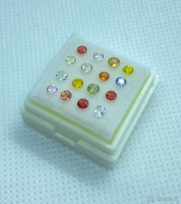 Zafir 1.92ct 16 kusov multifarebne - 6