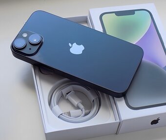 iPhone 14 Midnight BATERIE 100% TOP - 6