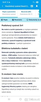 Viacúčelový vysávač Bosch Serie | 4 BWD421PRO biely - 6