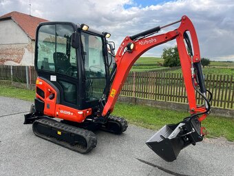 Minibagr Kubota KX019-4 hyd.podvozek/ hyd.svah/ 2t - 6