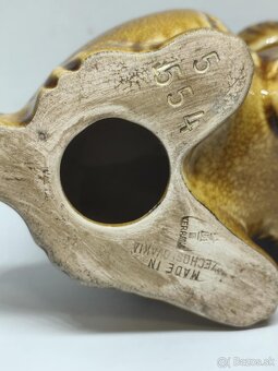 predám starú sošku psa kravsko v=16cm - 6