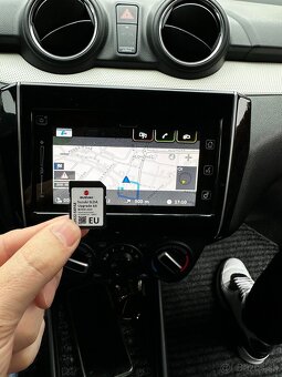 Aktualizácia navigácie SUZUKI Mapy 2025 SD karta - 6