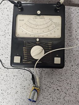 DU20 / METRA BLANSKO / Volt-Amper-Meter / Czechoslovakia - 6