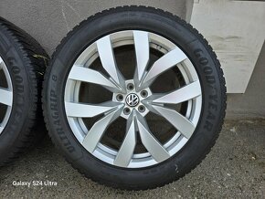 Zimné kolesá VW TOUAREG III 5x112 r20 TOP STAV - 6