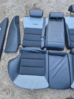 Predám polokožene sedačky pre Škoda Octavia II 2 VRS - 6