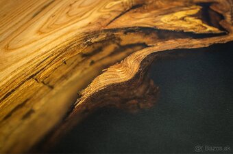 jedálenský stôl epoxidový stôl masívny nábytok - 6