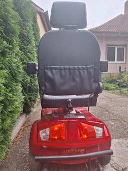 Elektrický invalidný vozík skúter moped pre seniorov - 6