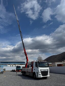 DAF CF 460 valník hydraulická ruka FASSI 235-8,EURO 6 ,TOP - 6