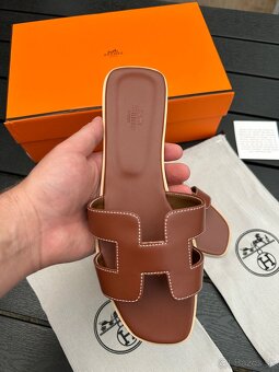 Hermes slapky full box. - 6