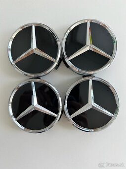 Mercedes Benz 75mm stredove krytky - 6